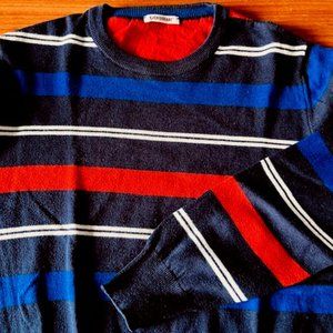 Gioferrari Men's Striped Crewneck Sweater (M)